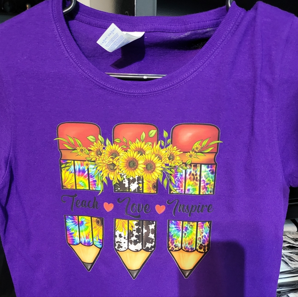 Ladies scoop neck shirt